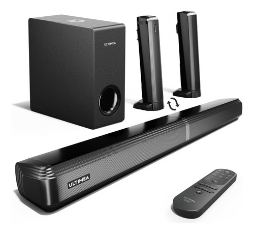 Barra De Sonido 4.1 Smart Tv Subwoofer, Potencia Pico 2...