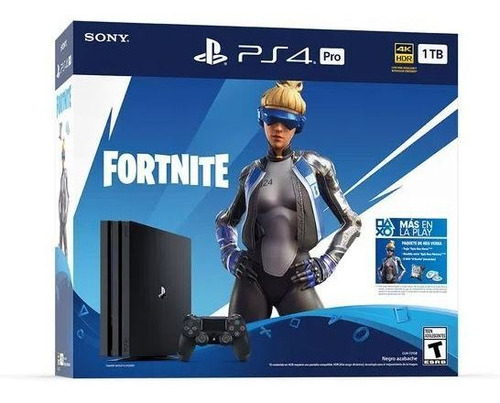 Playstation 4 Pro 1tb Fortnite Joystick Sony Ps4
