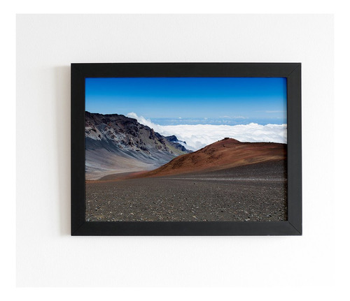 Quadro Art Boca Do Haleakal Vulcão Na Ilha De Maui