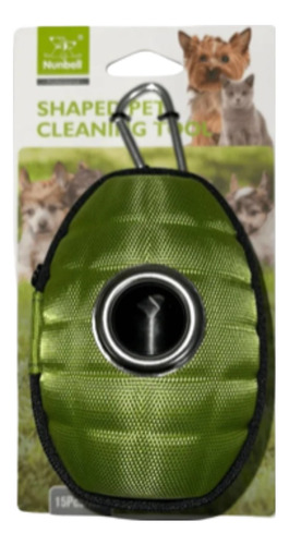 Nunbell® Dispensador Para Bolsas De Fecas Rígido Verde