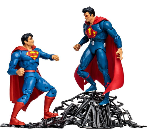 Dc Multiverse Superman Vs Superman Of Earth-3 With Atomica