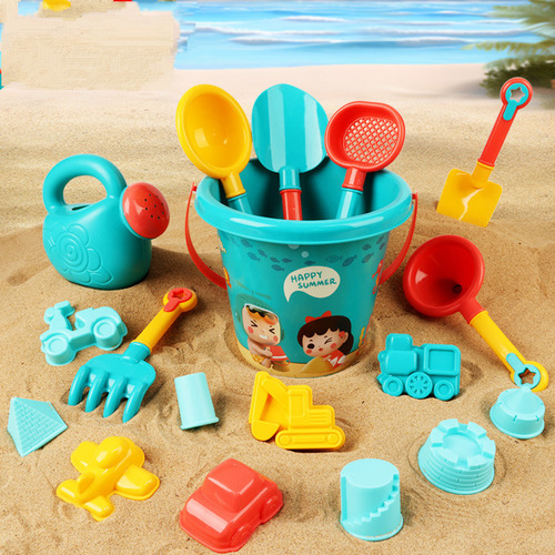 Juego De Juguetes De Playa Playing With Sand De 18 Piezas B