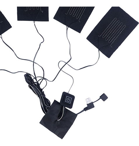 Almohadillas Eléctricas De Calor Usb, Tela De 3 Engranajes,