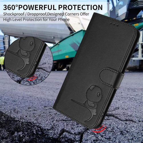 Funda Tipo Cartera Con Temática De Panda Para Cubot Note 40/p50/a10/a20/a30/max 5, Cierre Magnético, 3 Ranuras Para Tarjetas, A Prueba De Golpes