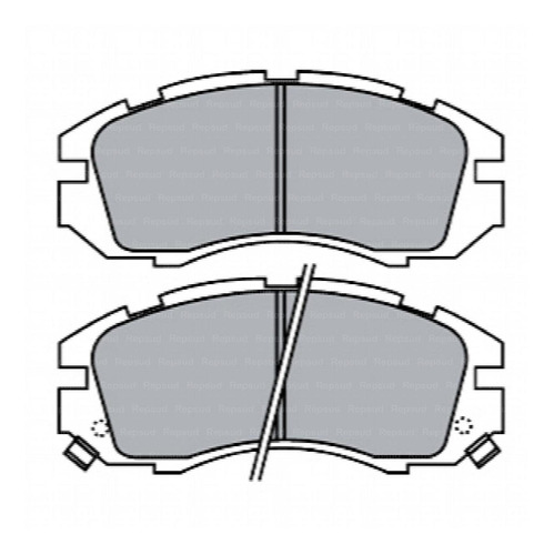 Pastillas De Freno Delanteras Subaru Legacy 4wd 1998