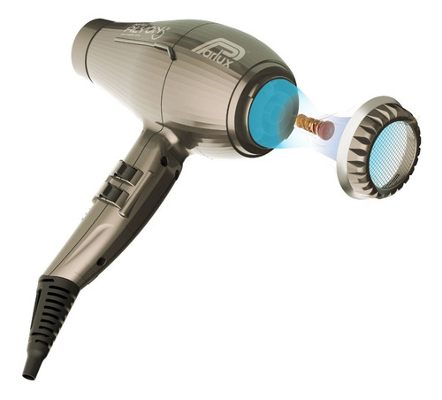 Secador de pelo Parlux Alyon Air Ionizer Tech negro 220V