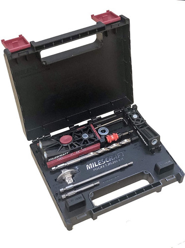 Imagen 2 de 8 de Dos Plantillas Pocket Hole Jig + Prensa Pocketjig200xcj 7336