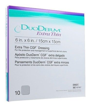 Duoderm Exra-thin 15x15 Ca X 10 - Unidad a $33700