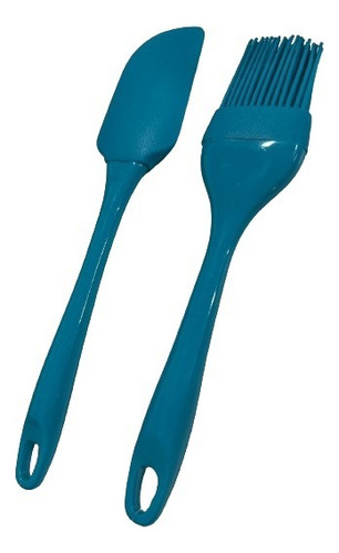 Set X2 Espatula + Pincel Silicona Cocina Repostería