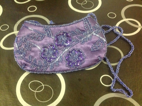 Cartera Tipo Sobre Violeta 