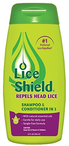 Lice Shield Shampoo And Conditioner En 1, 10 Onzas Líquidas