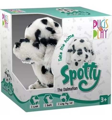 Peluche Mascotas Que Camina Con Sonido  - Pugs At Play