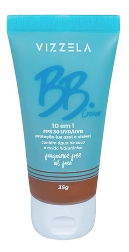 Bb Cream Vegano 10 Em 1 - Cor 7,5 - Vizzela