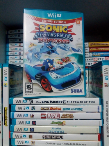 Juego Para Nintendo Wii U Sonic All Stars Racing Wii Wiiu 