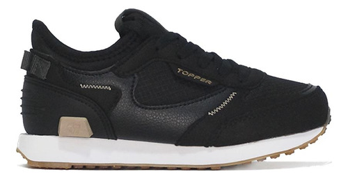 Topper Zapatillas - Oldi Negro - Beige Humus