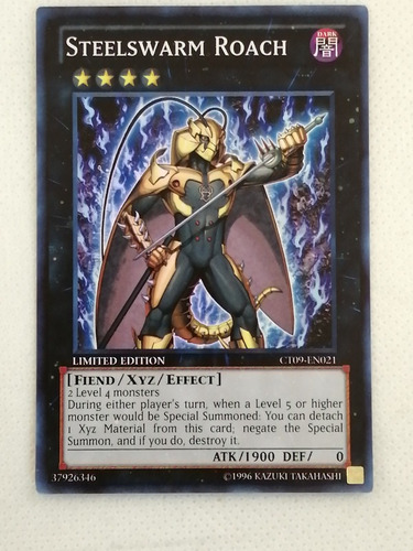 Super Xyz Yugioh Steelswarm Roach