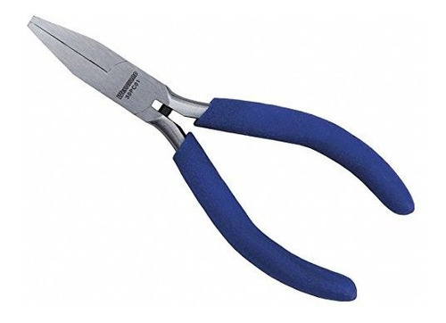 Esd Flat Nose Plier, 4-21/32 In, Smooth
