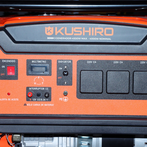 Grupo Electrógeno Kushiro Generador Eléctrico Potencia 4500w