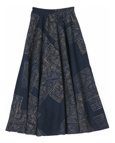 Skirt Printed Floral Boho Women Holiday Size Pockets Casual
