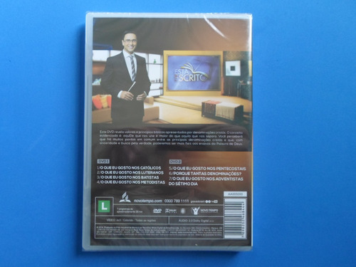 Imagem 2 de 2 de Dvd Está Escrito - O Que Eu Gosto Nos... Pr. Ivan Saraiva