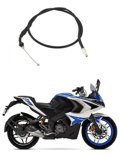 Cable De Acelerador Bajaj Rouser Rs 200 Original ! Gb Motos