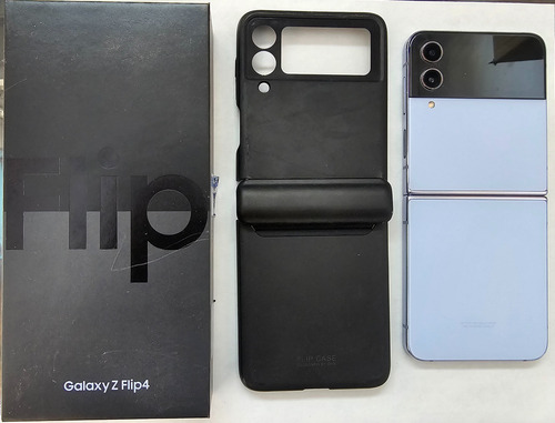 Samsung Galaxy Z Flip4 5g 5g Dual Sim 128 Gb Azul 8 Gb Ram (Usado)