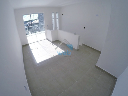 Imagem 11 de 26 de Excelentes Casas Com Ático À Venda Na Região Do Pompéia, No Bairro Tatuquara, Com Dois Quartos, Sala, Cozinha, Banheiro Social E Ático. - Ca01811 - 70333926