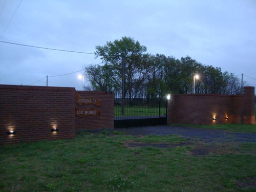 Terreno Barrio Cerrado. Roldán. Pucará Los Búhos. 1577 M2