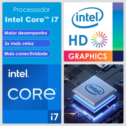 Computador Slim Intel Core I7 16gb Ssd 480gb 19 Strong Tech