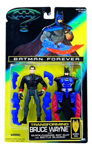 Kenner Dc Batman Forever Transforming Bruce Wayne 1995