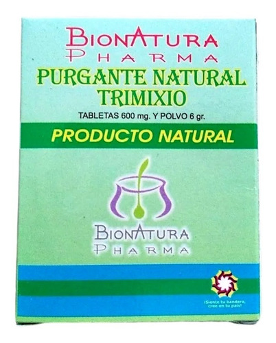 Purgante 100% Natural Trimixio. Laxante.