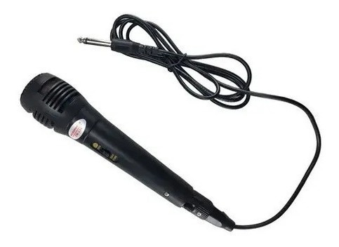 Microfono Dinamico Con Cable Sm-338 Alambrico Karaoke