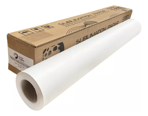Color Make Papel Sublimar 44'' X 100m 100g Sublimacion Color Blanco