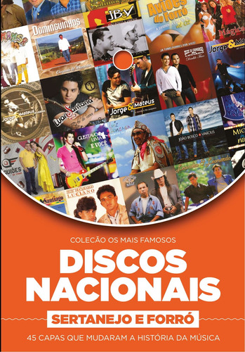 Coleção Os Mais Famosos Discos Nacionais: Sertanejo e Forró, de a Europa. Editora Europa Ltda., capa mole em português, 2021
