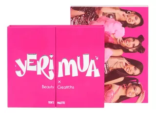 Yeri's Palette Sombras Rostro Beauty Creations X Yerimua Color De La Sombra Rosa Claro