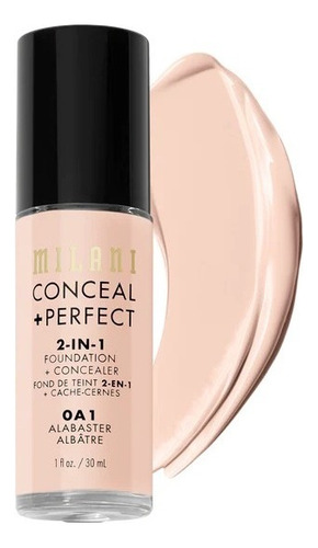 Conceal + Perfect 2-in-1 Foundation + Concealer Tono 0a1 Alabaster
