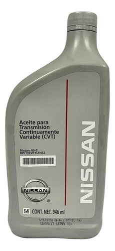 Lubricante De Caja Cvt Nissan Ns-2