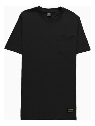 Imagen 4 de 7 de Remera Vicus Davy Negro