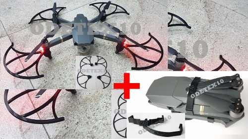 Protetor Helices Drone Dji Mavic Trava Seguranca 6 Pecas Voo