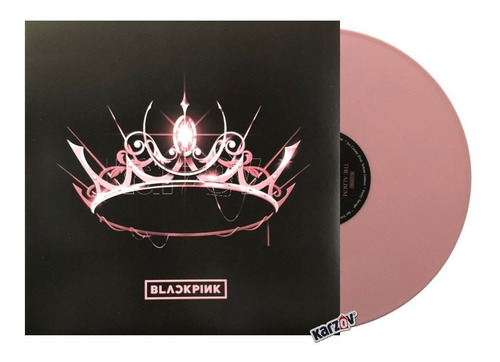 Blackpink The Album Lp Acetato Vinyl / Rosa