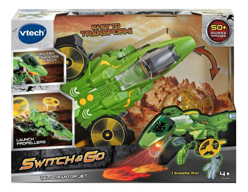 Vtech Switch & Go Velociraptor Jet