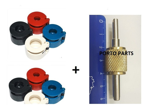 Extrator Ventil + 2 Saca Conexão Spring Lock Ford Peugeot