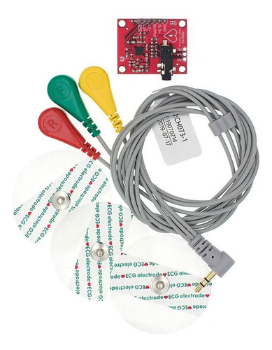 Ad8232 Kit Sensor Pulso Ritmo Cardíaco Módulo Ecg