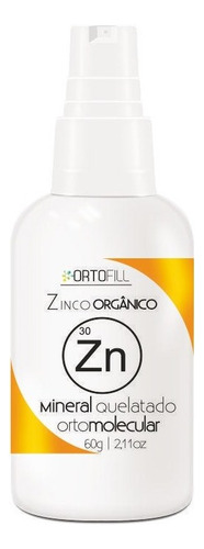 Zinco Gel Mineral Quelatado Ortomolecular