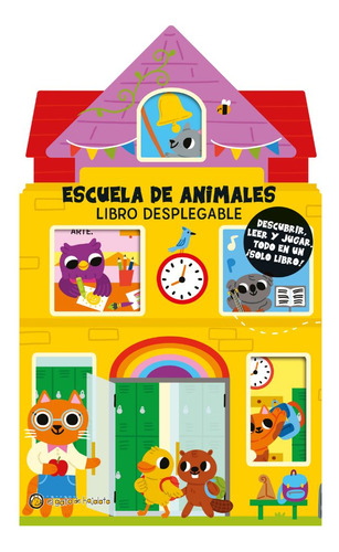Escuela De Animales - Libro Juego Desplegable