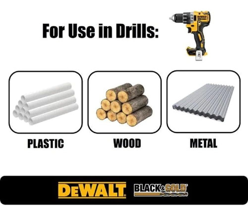 Mechas Metal Acero Jgo 14 Pzas Dewalt Cod: 2720471
