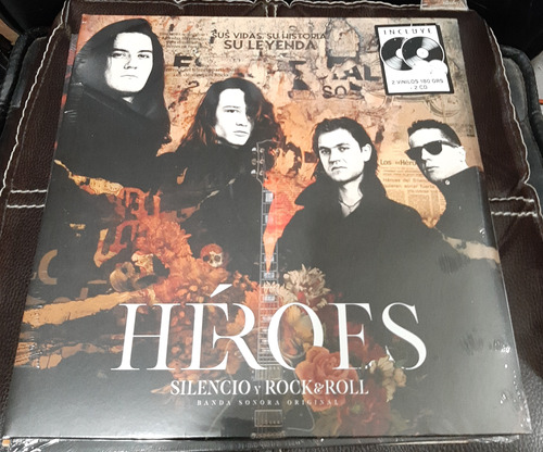 Heroes Silencio Y Rock & Roll 2lp + 2cd