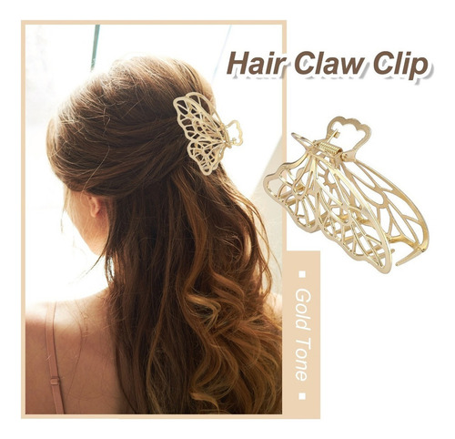 Pinza For Cabello Estilo Mariposa Pinza Pelo 3.2 Pulgadas M