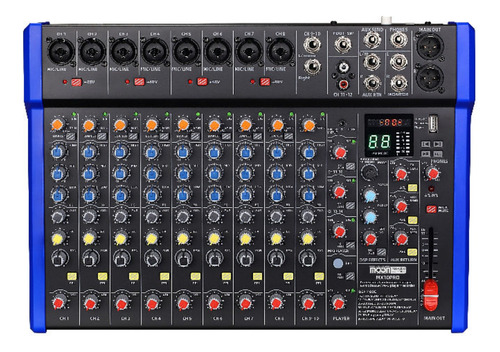 Mixer Consola De Sonido Moon Mx10pro  Fervanero Ventas