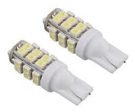 Par Lâmpadas Pingo T10 W5w 28 Led Smd 3528 2w 85 Lumens